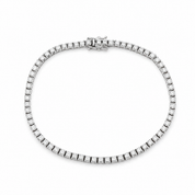 Bracciale - 18 carati Oro bianco - 2.64ct. tw. Diamante (Naturale) - Made in Italy - Handmade