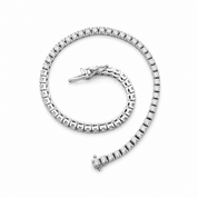 Bracciale - 18 carati Oro bianco - 2.64ct. tw. Diamante (Naturale) - Made in Italy - Handmade