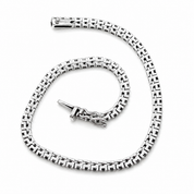 Bracciale - 18 carati Oro bianco- 1.80ct. tw. Diamante (Naturale) - Made in Italy - Handmade