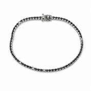 Bracciale - 18 carati Oro bianco- 1.80ct. tw. Diamante (Naturale) - Made in Italy - Handmade