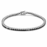 Bracciale - 18 carati Oro bianco- 1.80ct. tw. Diamante (Naturale) - Made in Italy