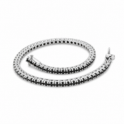 Bracciale - 18 carati Oro bianco- 1.80ct. tw. Diamante (Naturale) - Made in Italy