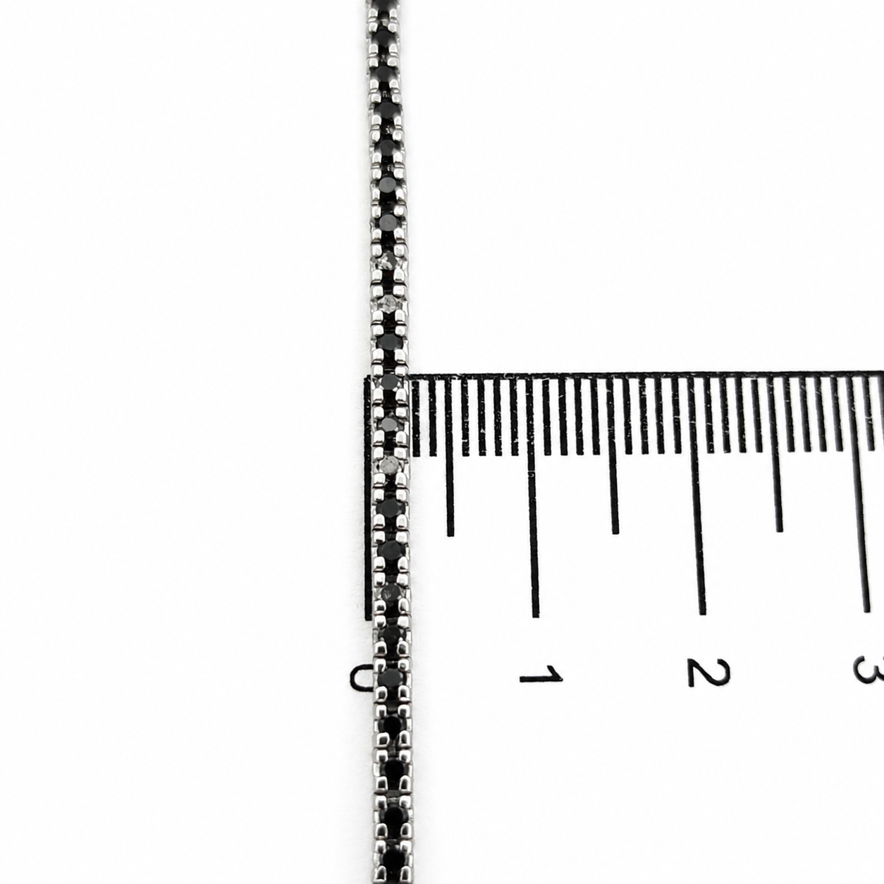 Bracciale - 18 carati Oro bianco- 1.775ct. tw. Diamante (Naturale) - Made in Italy - Handmade