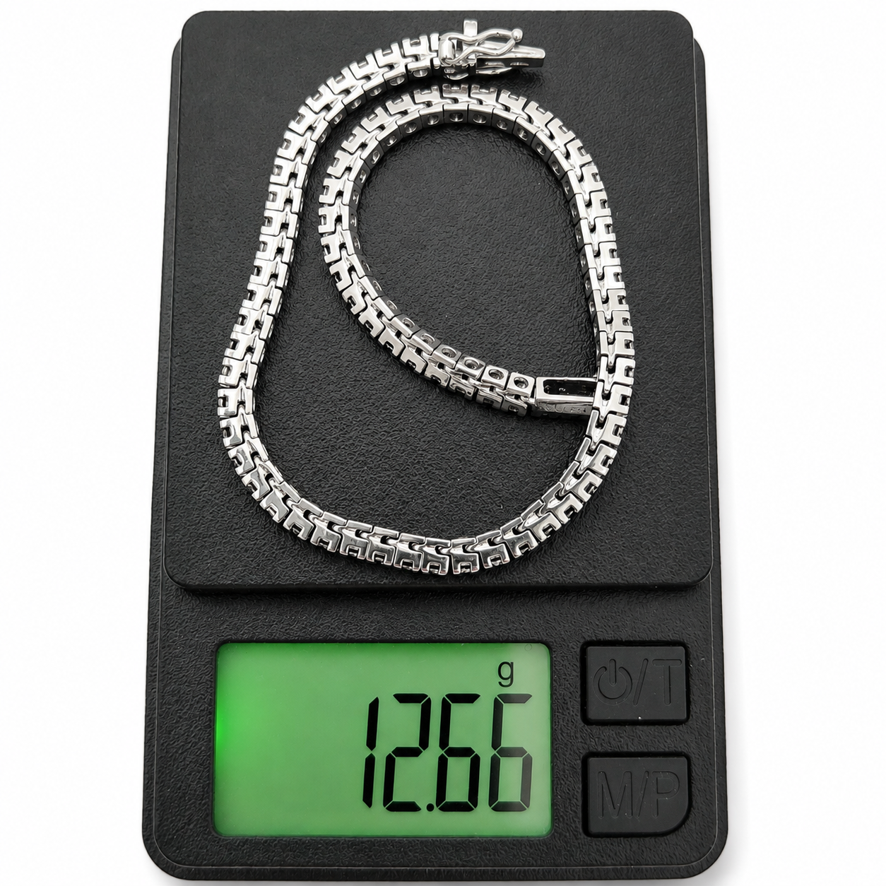 Bracciale - 18 carati Oro bianco- 1.775ct. tw. Diamante (Naturale) - Made in Italy - Handmade