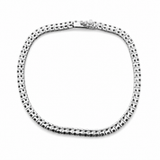 Bracciale - 18 carati Oro bianco- 1.775ct. tw. Diamante (Naturale) - Made in Italy - Handmade