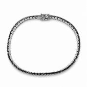 Bracciale - 18 carati Oro bianco- 1.775ct. tw. Diamante (Naturale) - Made in Italy - Handmade