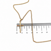 Collana con ciondolo - 18 carati Oro giallo - Made in Italy - Handmade