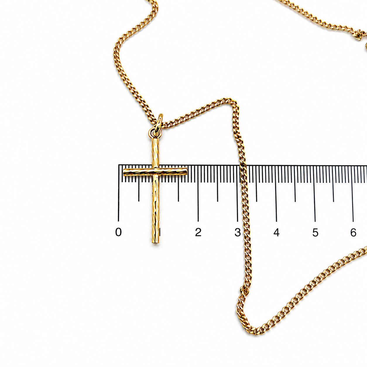 Collana con ciondolo - 18 carati Oro giallo - Handmade - Made in Italy