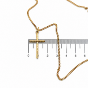 Collana con ciondolo - 18 carati Oro giallo - Handmade - Made in Italy