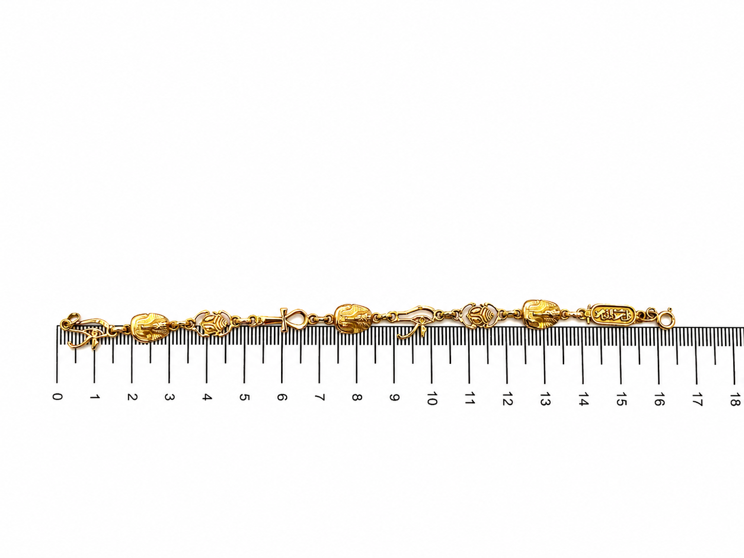 Bracciale - 18 carati Oro giallo - Handmade - Made in Italy