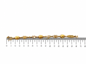 Bracciale - 18 carati Oro giallo - Handmade - Made in Italy