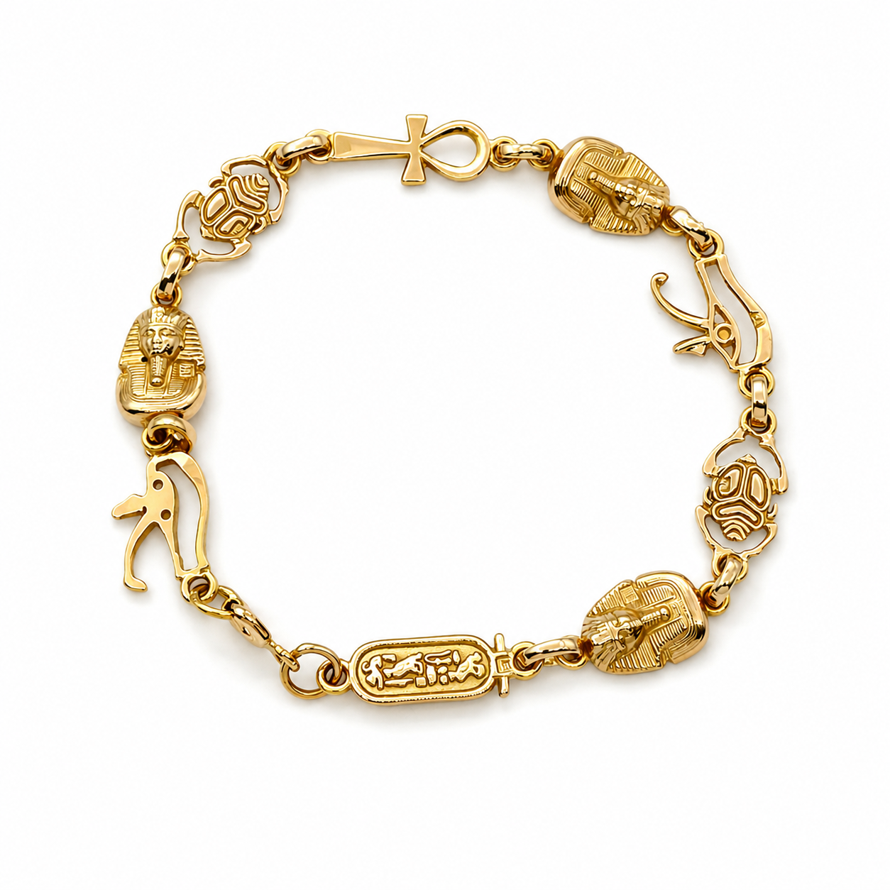 Bracciale - 18 carati Oro giallo - Handmade - Made in Italy
