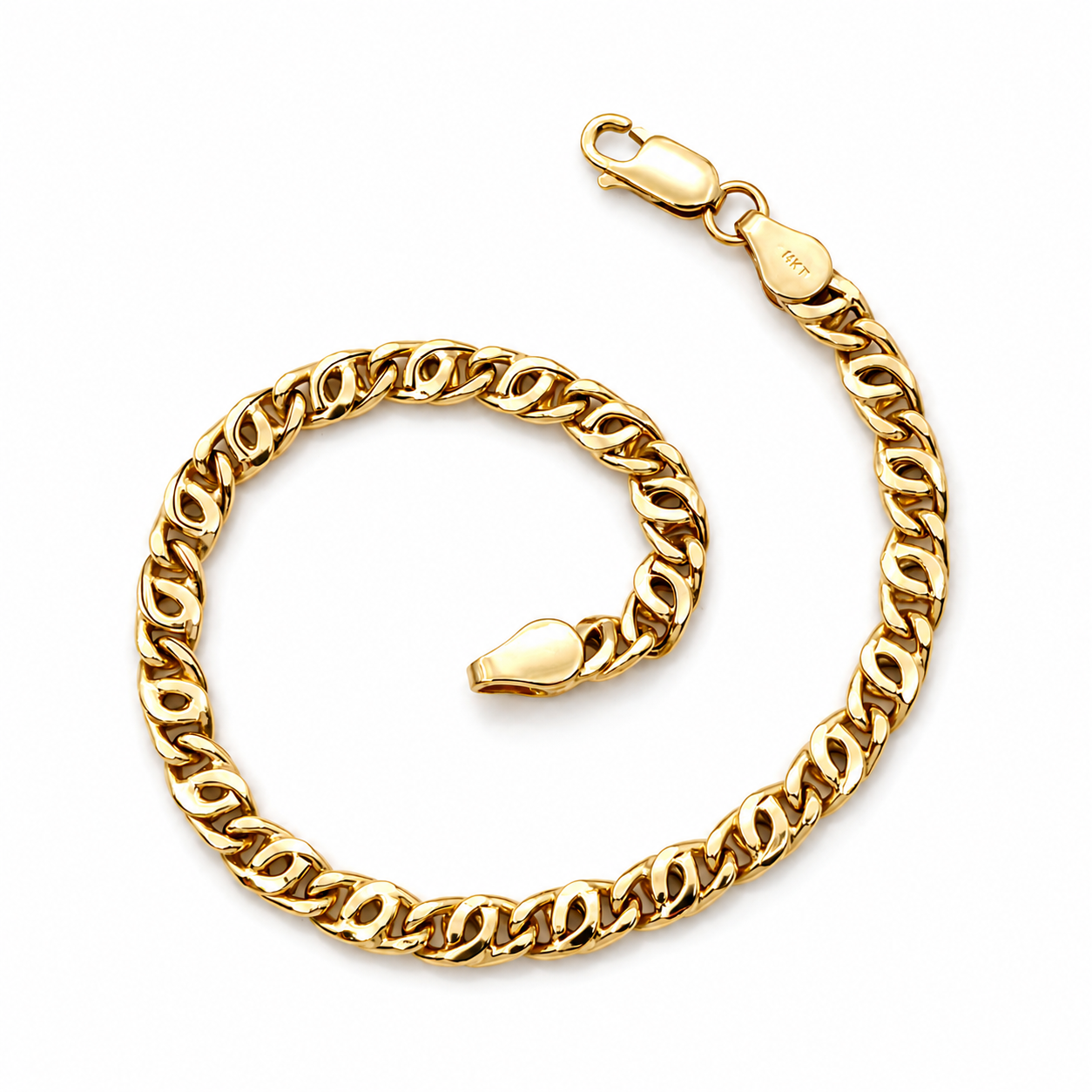 Bracciale - 18 carati Oro giallo - Handmade - Made in Italy