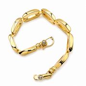 Bracciale - 18 carati Oro giallo, Oro bianco - Handmade - Made in Italy