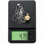 Collana con ciondolo - 18 carati Oro bianco, Oro giallo - Made in Italy