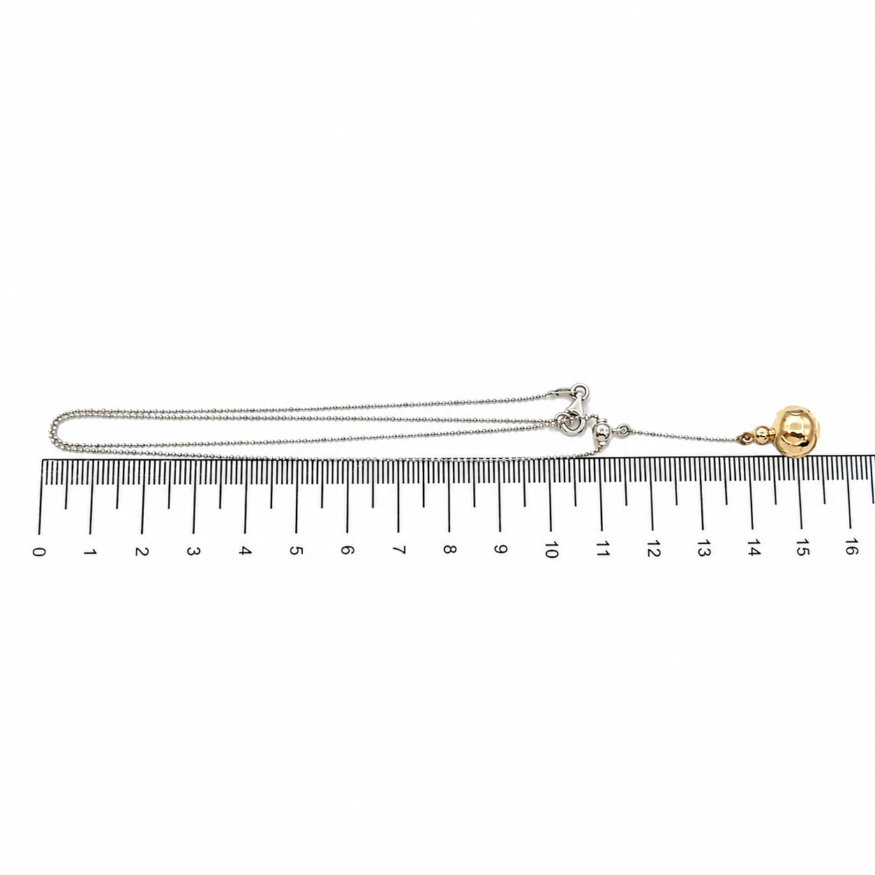 Collana con ciondolo - 18 carati Oro bianco, Oro giallo - Made in Italy