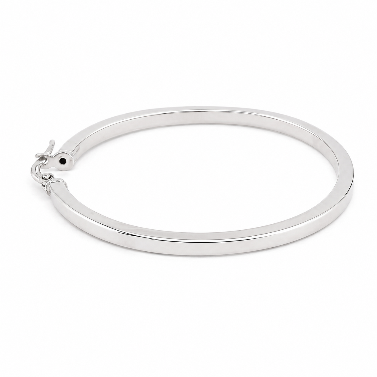 Orecchini - 18 carati Oro bianco - Made in Italy - Handmade