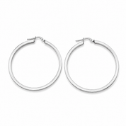 Orecchini - 18 carati Oro bianco - Made in Italy - Handmade