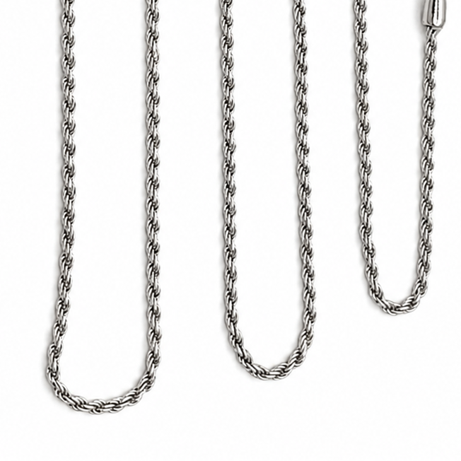 Collana - 18 carati Oro bianco - Made in Italy
