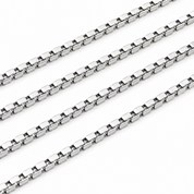 Collana - 18 carati Oro bianco - Made in Italy - Handmade