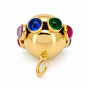 Ciondolo - 18 carati Oro giallo - Made in Italy - Habdmade