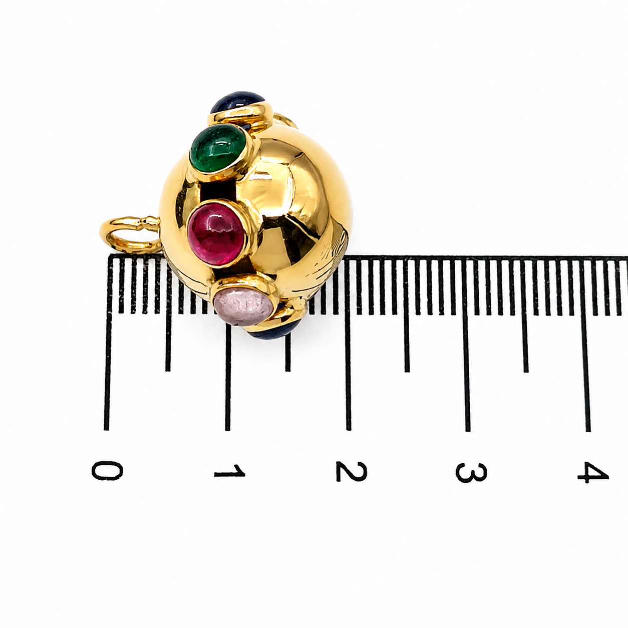 Ciondolo - 18 carati Oro giallo - Made in Italy - Habdmade