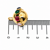 Ciondolo - 18 carati Oro giallo - Made in Italy - Habdmade