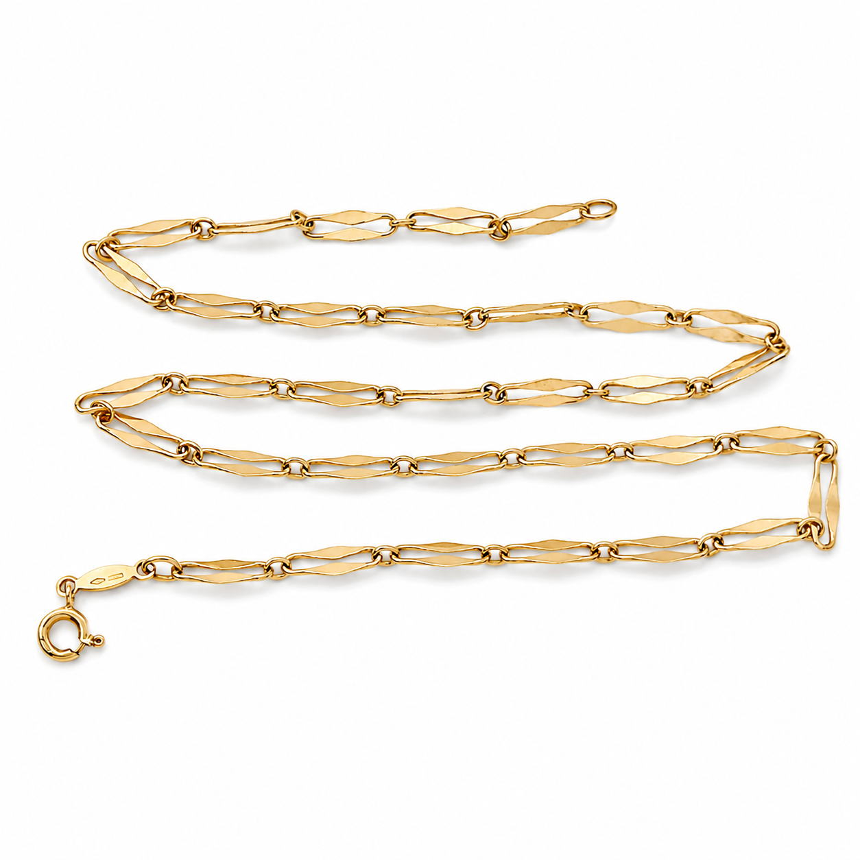 Collana - 18 carati Oro giallo - Made in Italy - Handmade