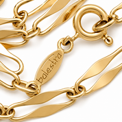 Collana - 18 carati Oro giallo - Made in Italy - Handmade