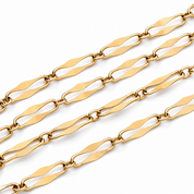 Collana - 18 carati Oro giallo - Made in Italy - Handmade