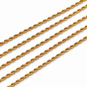 Collana - 14 carati Oro giallo - Made in Italy - Handmade