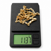 Collana - 18 carati Oro giallo - Made in Italy - Handmade