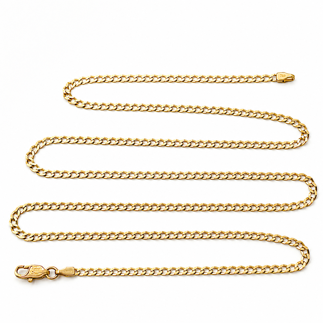 Collana - 18 carati Oro giallo - Made in Italy - Handmade