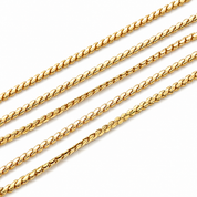 Collana - 18 carati Oro giallo - Made in Italy - Handmade