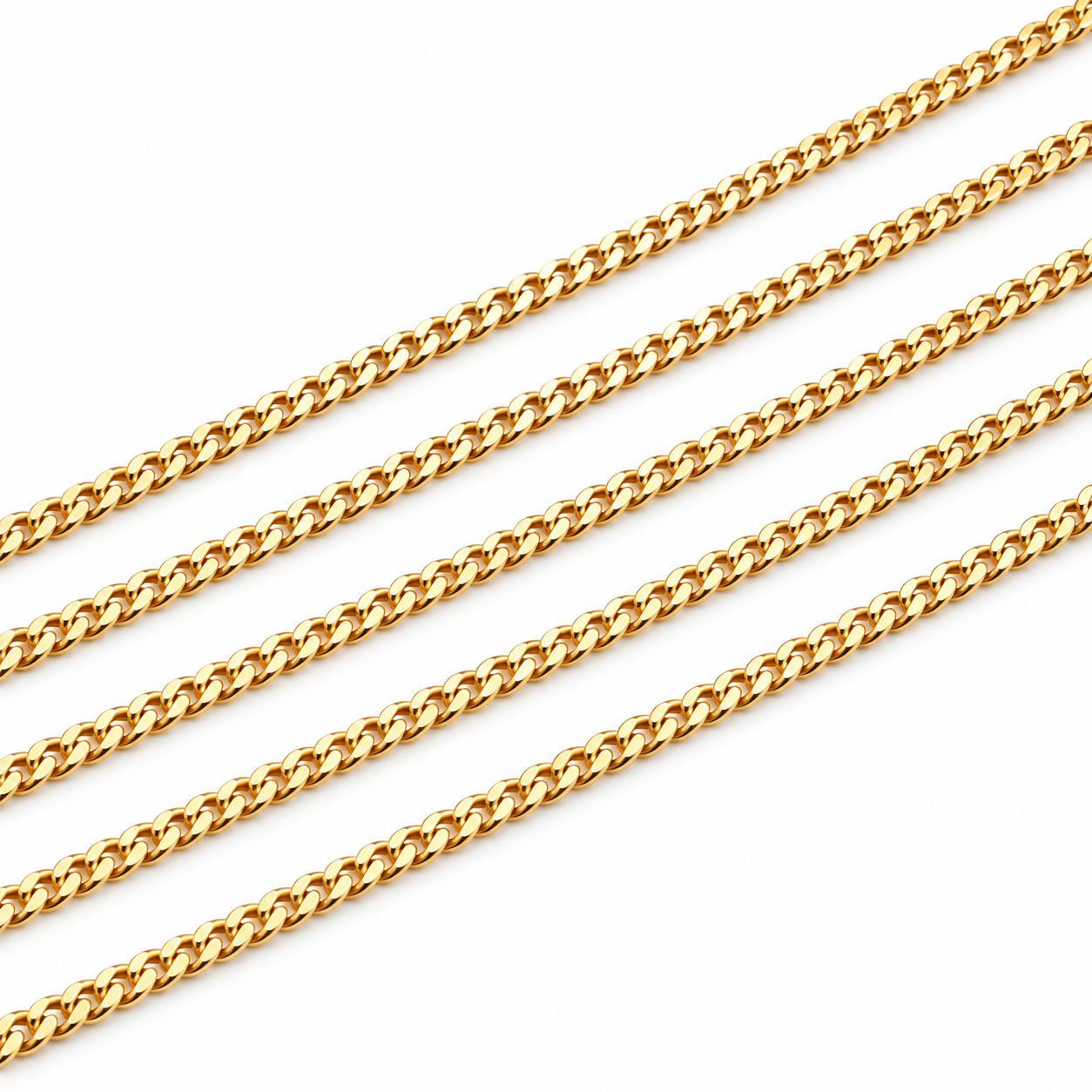 Collana - 18 carati Oro giallo - Made in Italy - Handmade