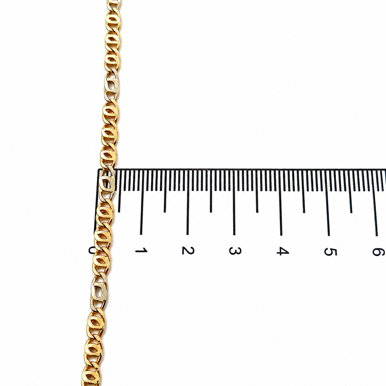 Collana - 18 carati Oro giallo, Oro bianco - Made in Italy - Handmade