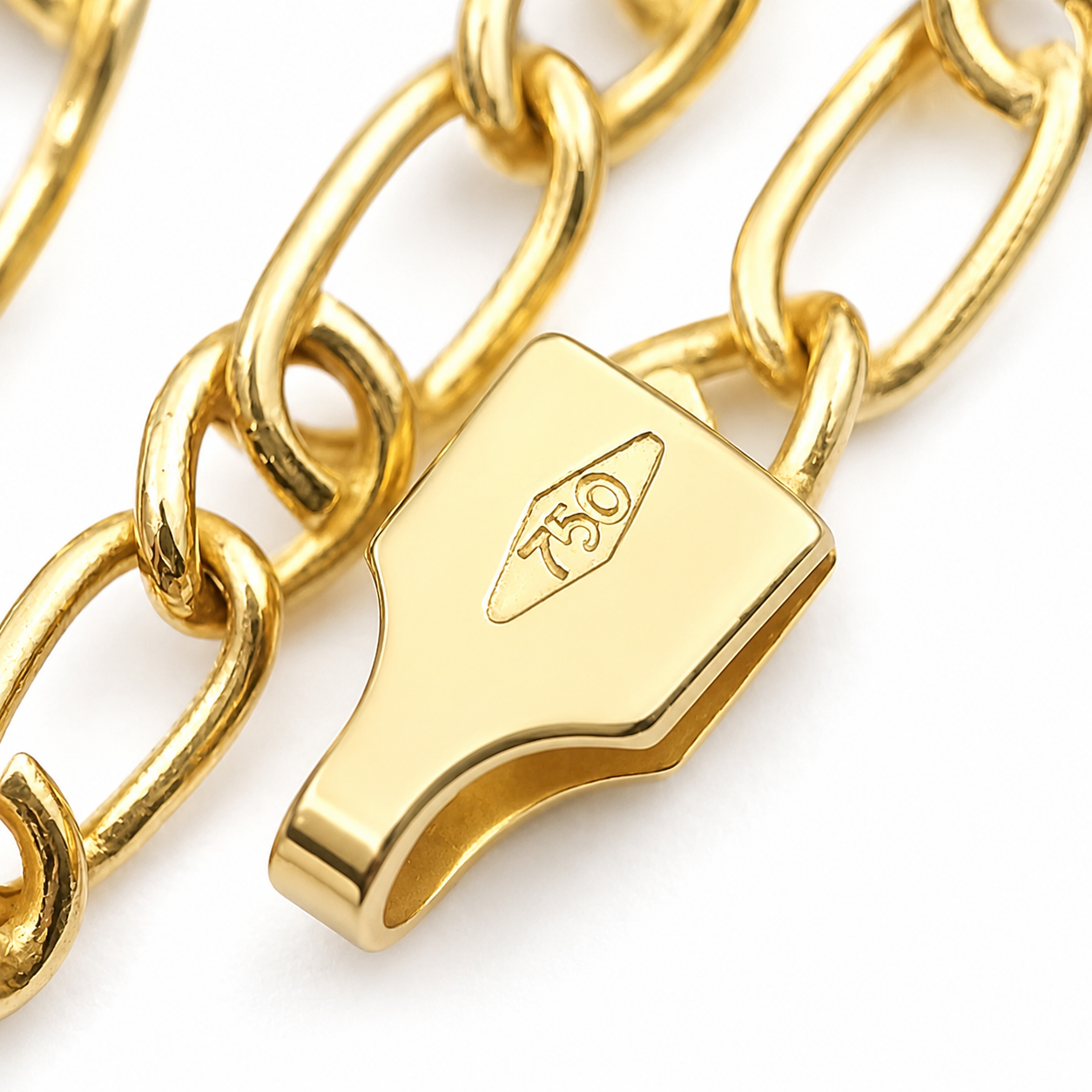 Collana - 18 carati Oro giallo - Made in Italy - Handmade
