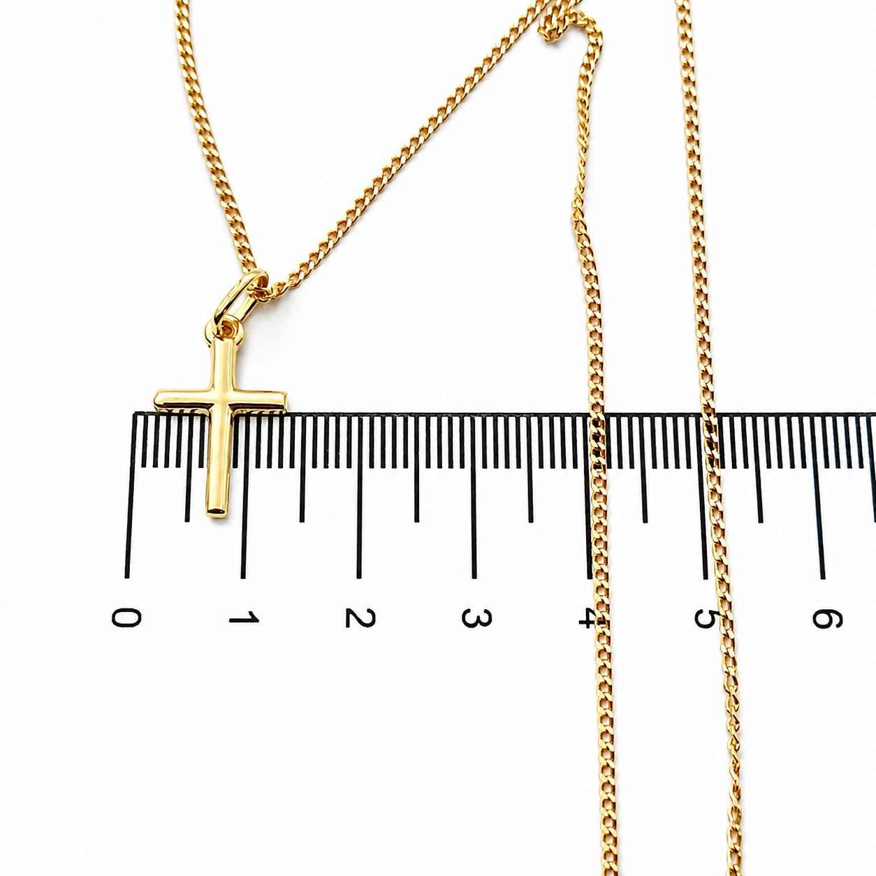 Collana con ciondolo - 18 carati Oro giallo - Made in Italy - Handmade