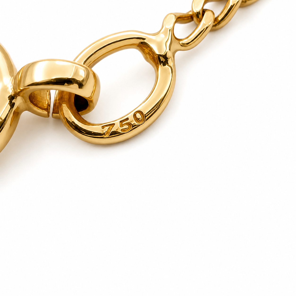 Collana con ciondolo - 18 carati Oro giallo - Made in Italy - Handmade