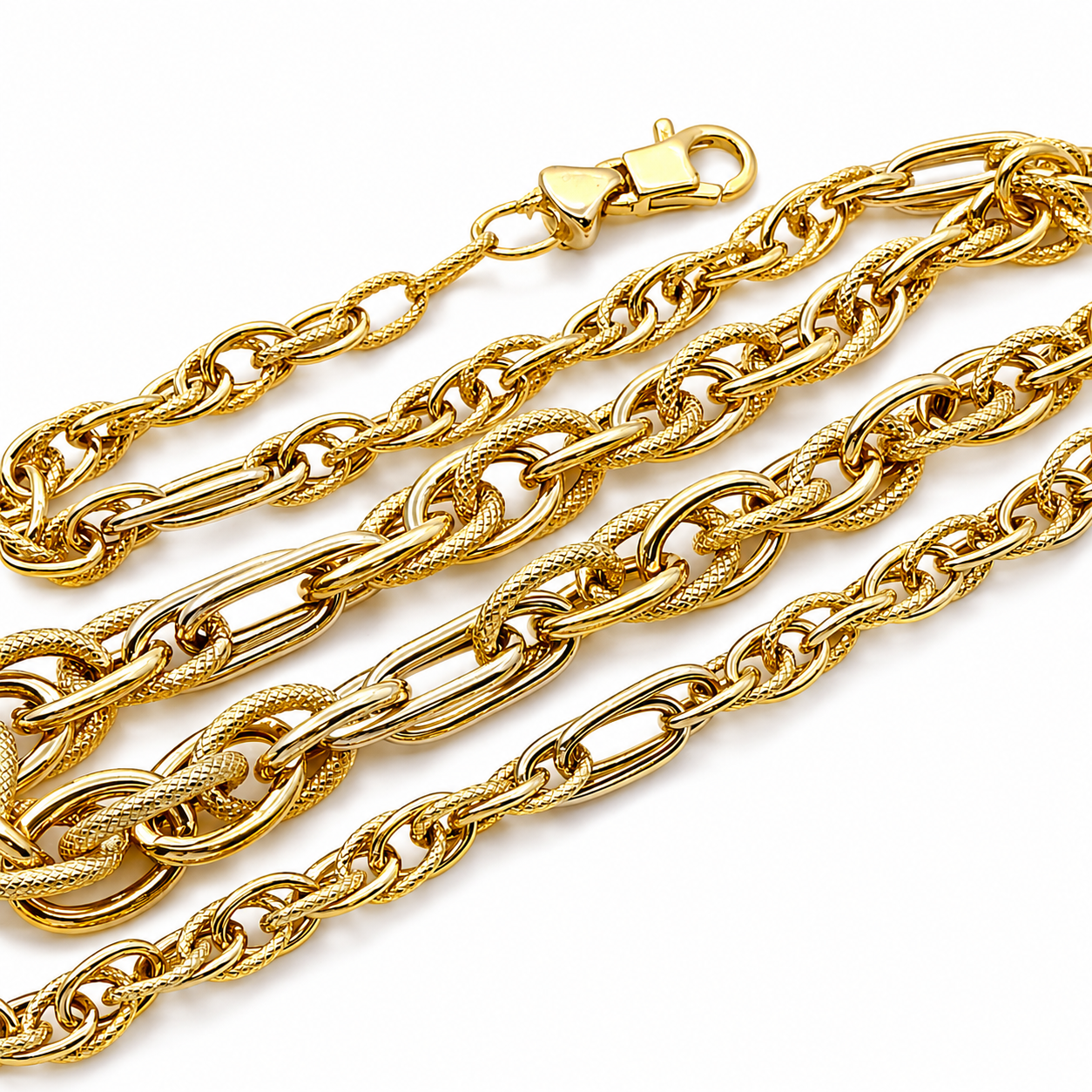 Collana - 18 carati Oro giallo - Made in Italy - Handmade