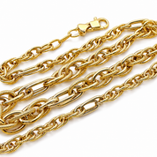 Collana - 18 carati Oro giallo - Made in Italy - Handmade