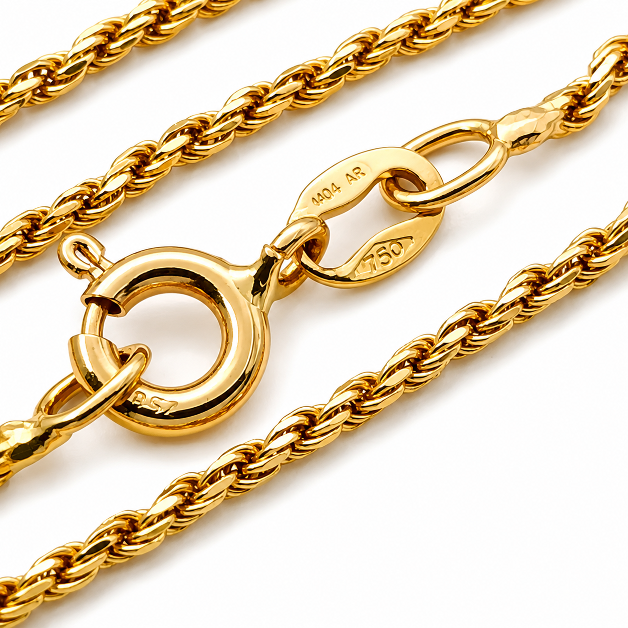 Collana - 18 carati Oro giallo - Made in Italy - Handmade