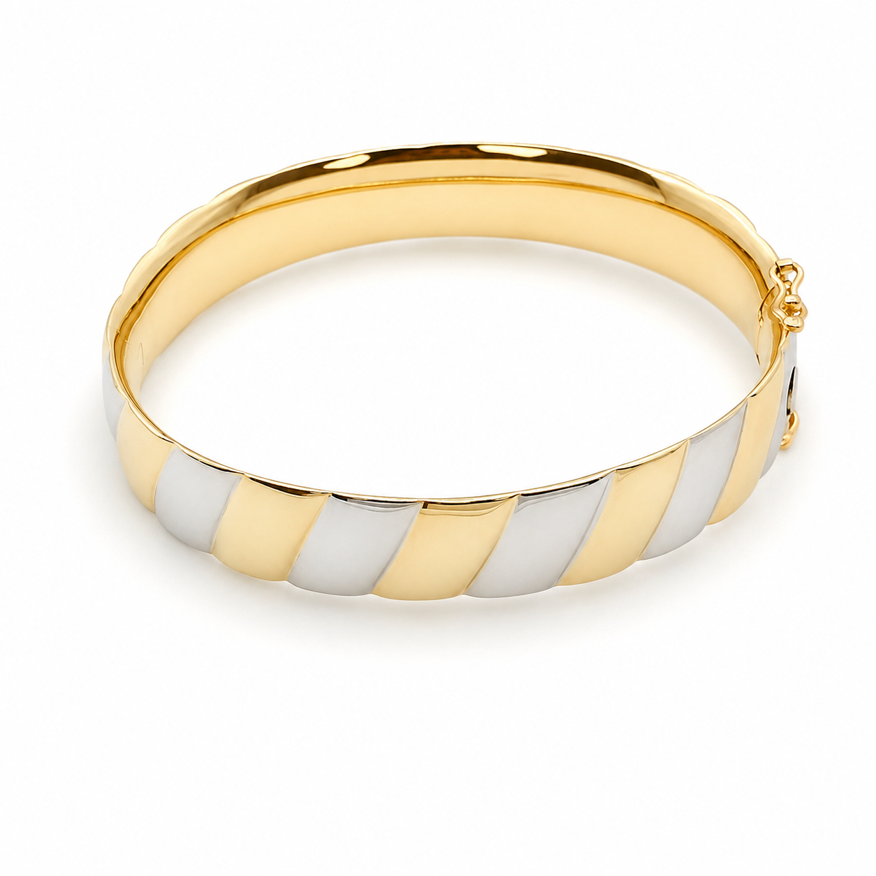 Bracciale - 18 carati Oro giallo, Oro rosa, Oro bianco - Made in Italy - Handmade