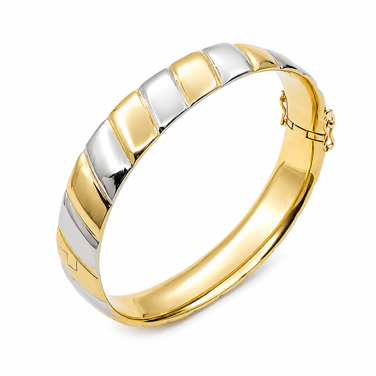 Bracciale - 18 carati Oro giallo, Oro rosa, Oro bianco - Made in Italy - Handmade