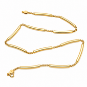 Collana - 18 carati Oro giallo - Made in Italy - Handmade