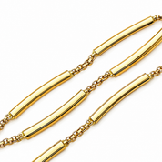 Collana - 18 carati Oro giallo - Made in Italy - Handmade