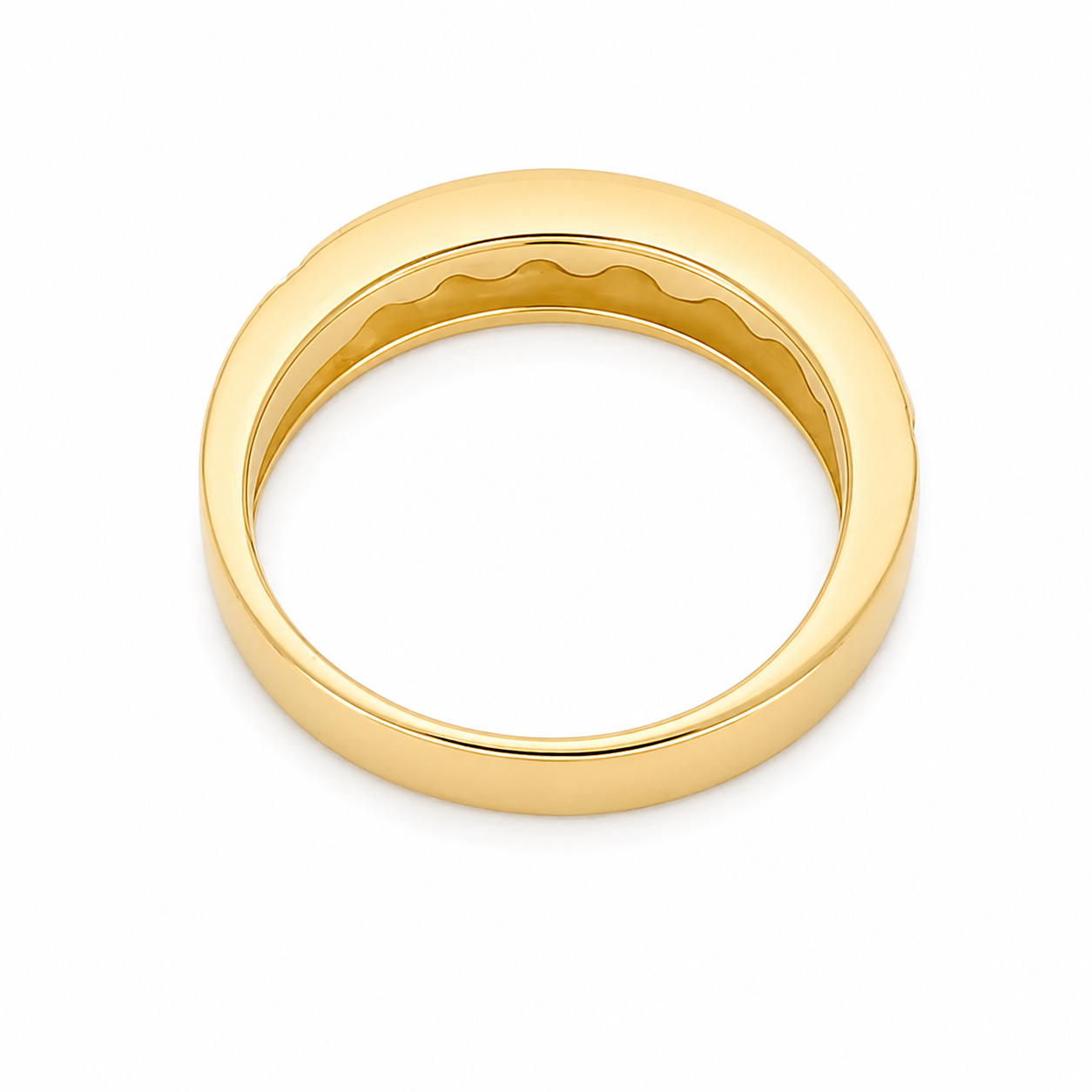 Anello - 18 carati Oro giallo - 0.28ct. tw. Diamante (Naturale) - Made in Italy - Handmade