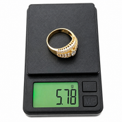 Anello - 18 carati Oro giallo- 1.85ct. tw. Diamante (Naturale) - Diamante - Made in Italy - Handmade