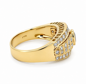 Anello - 18 carati Oro giallo- 1.85ct. tw. Diamante (Naturale) - Diamante - Made in Italy - Handmade