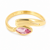 Senza prezzo di riserva - Anello - 18 carati Oro giallo - 0.20ct. tw. Rubino - Made in Italy - Handmade